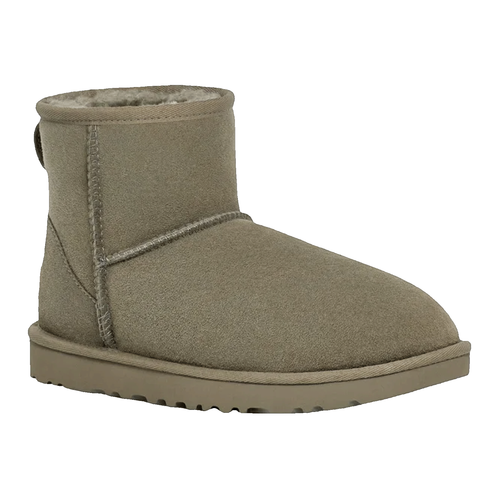 UGG Classic Mini II Boot Moss Green (W) Side