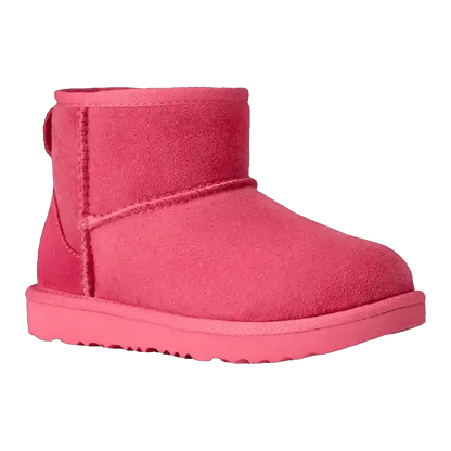 UGG Classic Mini II Boot Pink Bloom (Kids) Side