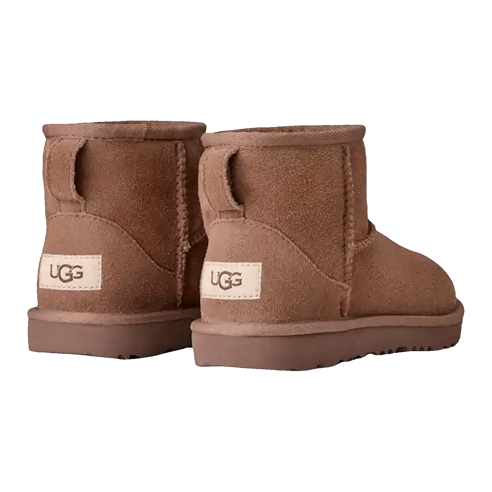 UGG Classic Mini II Boot Rocky Oak (Kids) Back
