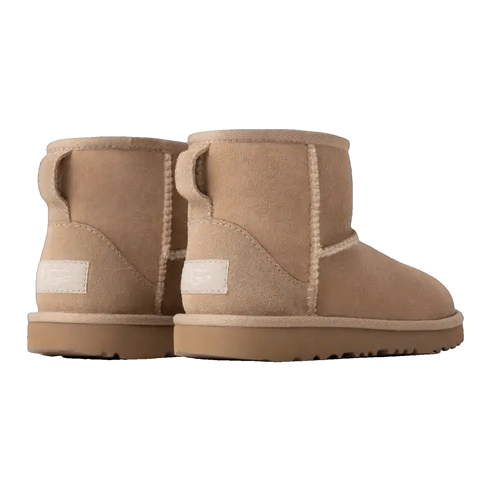 UGG Classic Mini II Boot Sand (Kids) Back