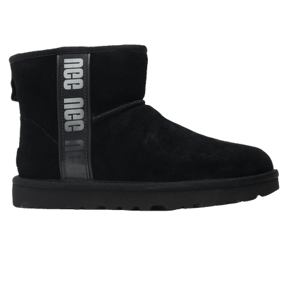 UGG Classic Mini II Boot Side Logo Black (W)