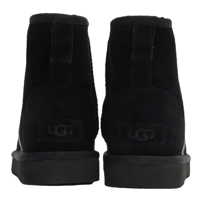 UGG Classic Mini II Boot Side Logo Black (W) Back