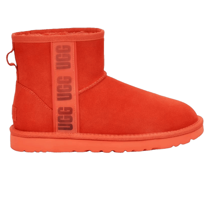 UGG Classic Mini II Boot Side Logo Hazard Orange (W)