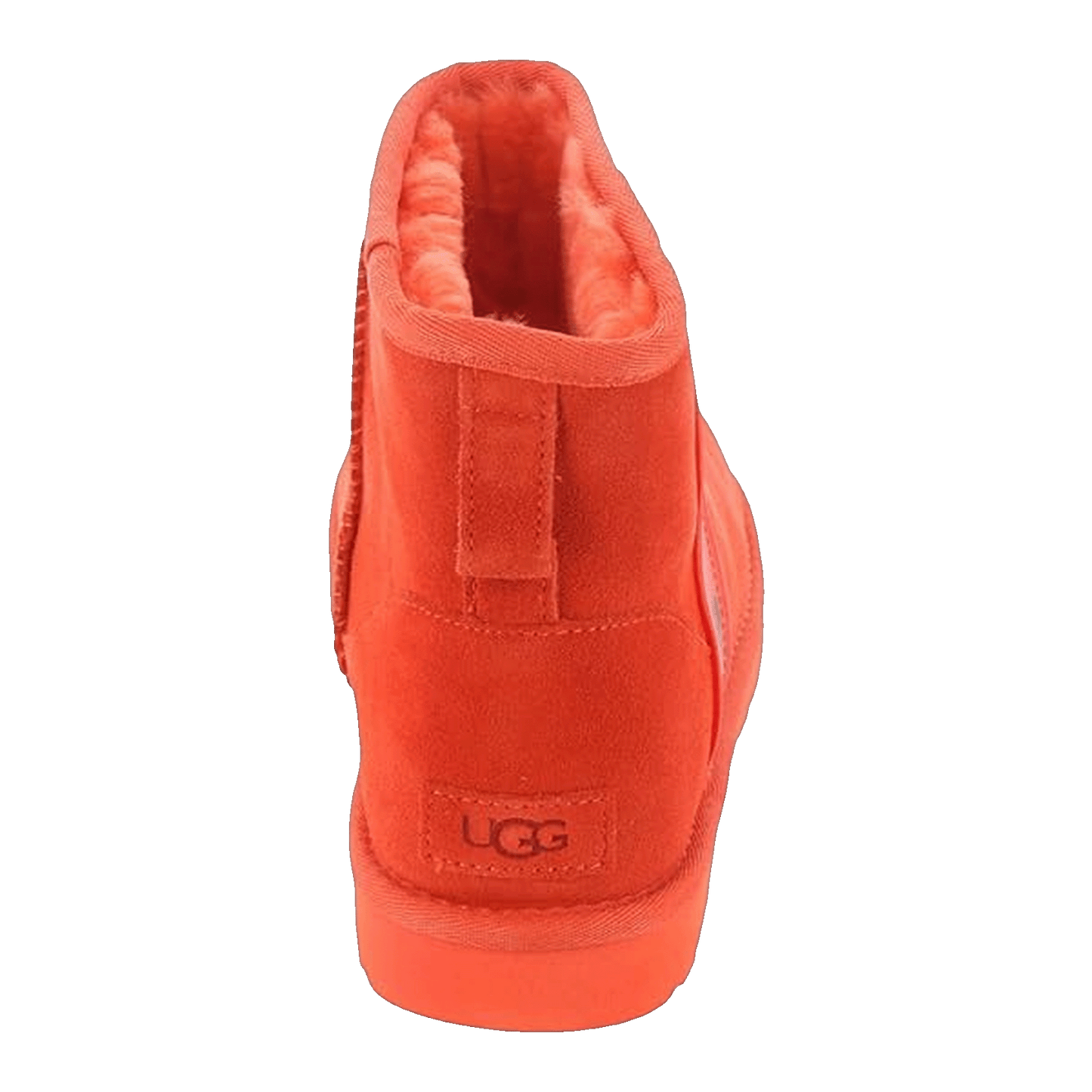 UGG Classic Mini II Boot Side Logo Hazard Orange (W) Back