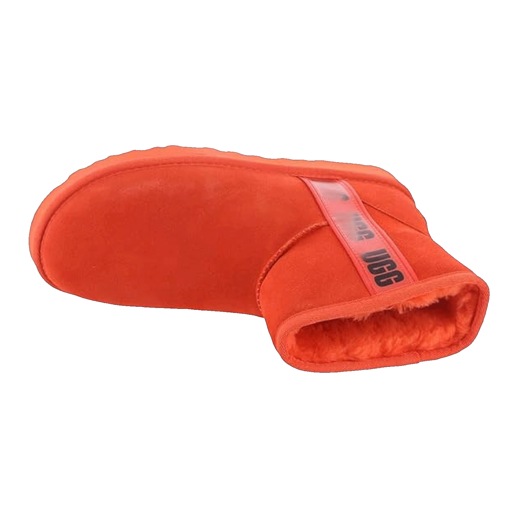 UGG Classic Mini II Boot Side Logo Hazard Orange (W) Oben