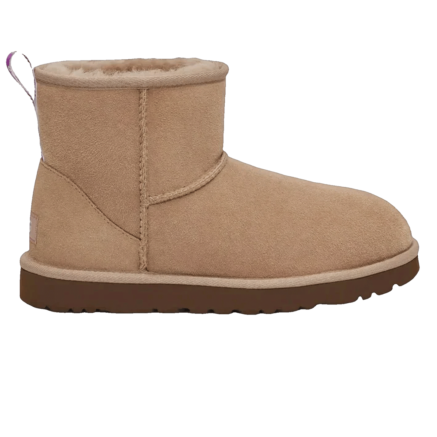 UGG Classic Mini II Graphic Logo Boot Beige Pink (W)
