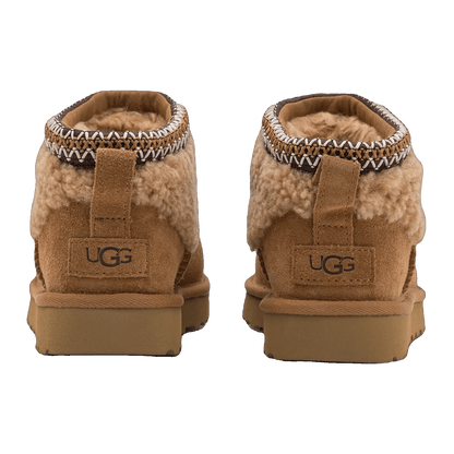 UGG Classic Mini Maxi Curly Boot Chestnut (W) Back