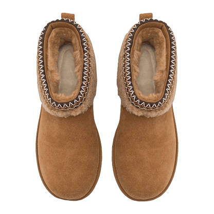UGG Classic Mini Maxi Curly Boot Chestnut (W) Oben