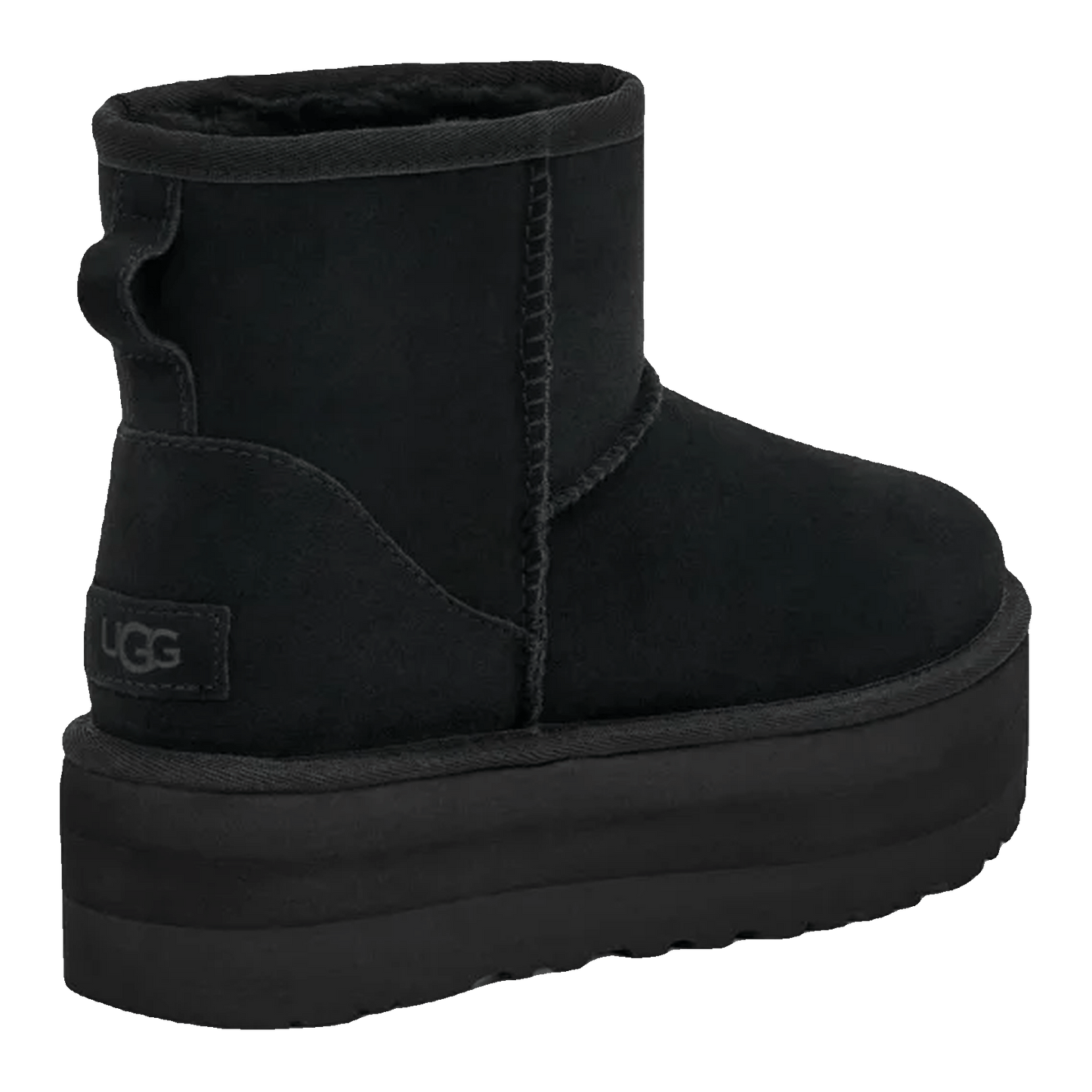 UGG Classic Mini Platform Boot Black (W) Back