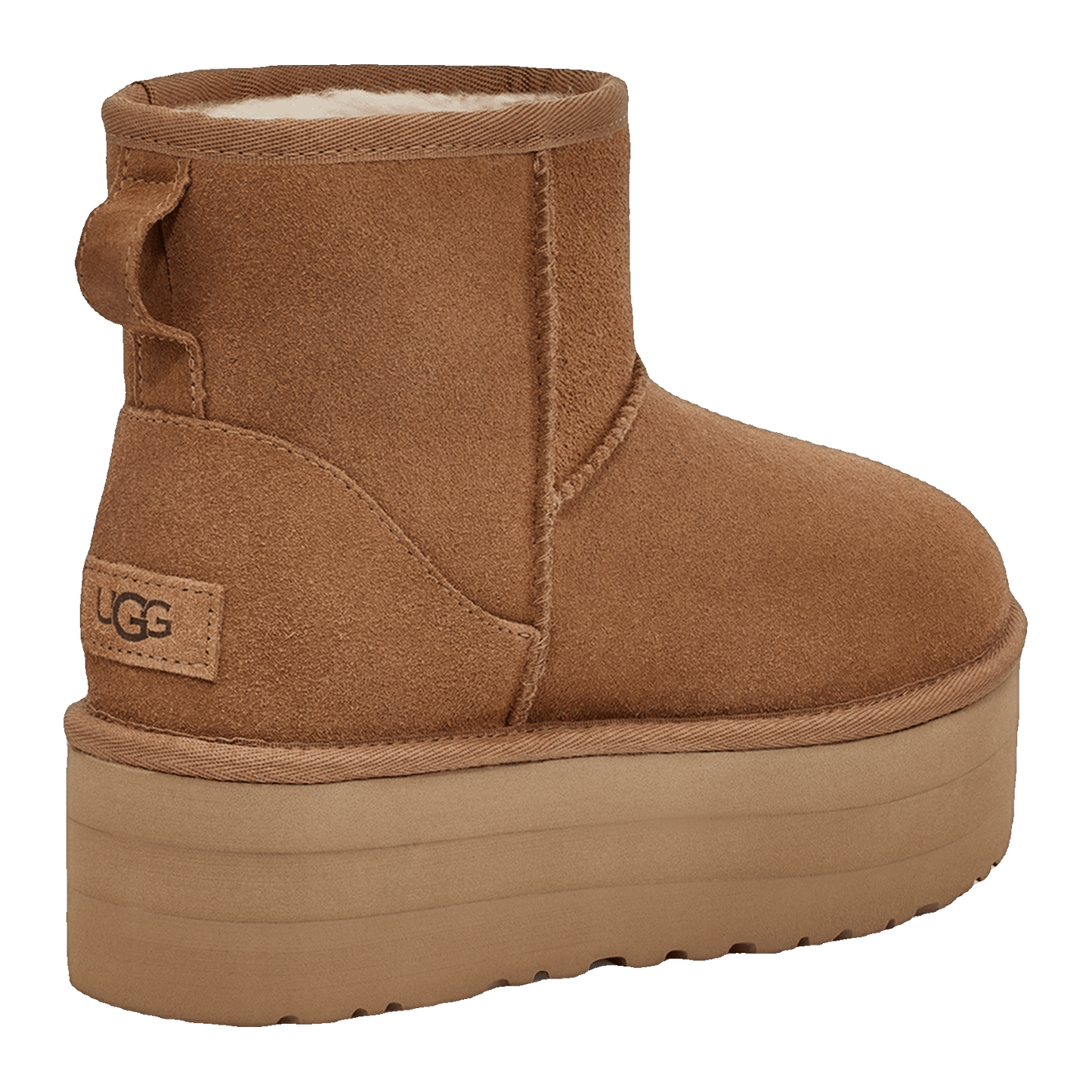 UGG Classic Mini Platform Boot Chestnut (W) Back