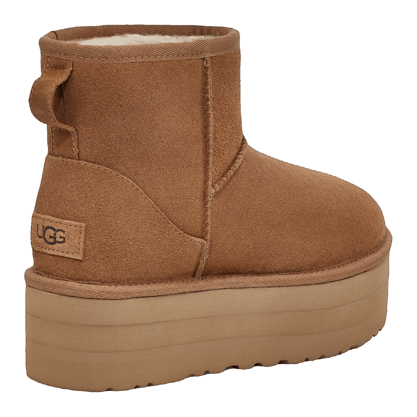 UGG Classic Mini Platform Boot Chestnut (W) Back