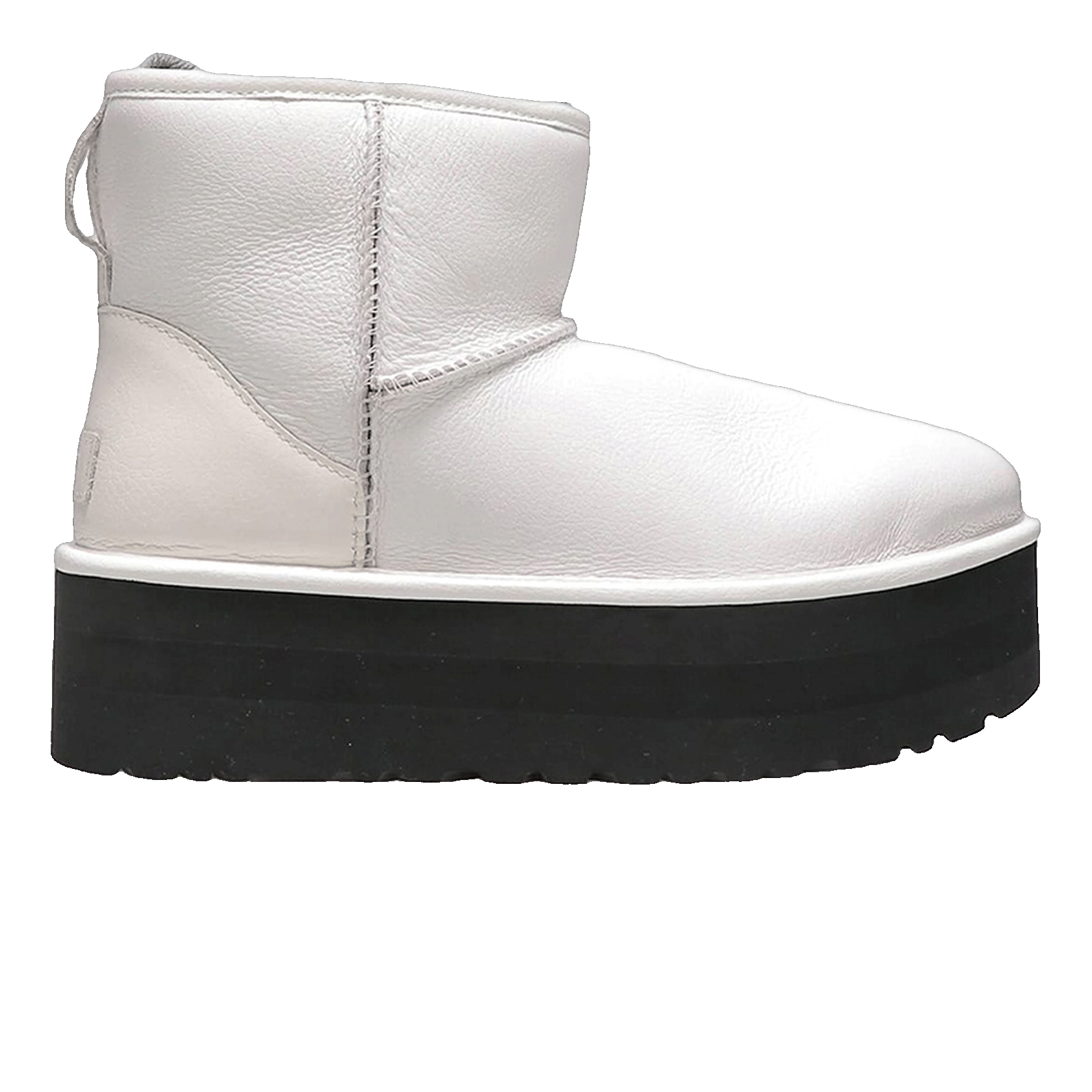 UGG Classic Mini Platform Matte Boot Ultra Matte White (W)