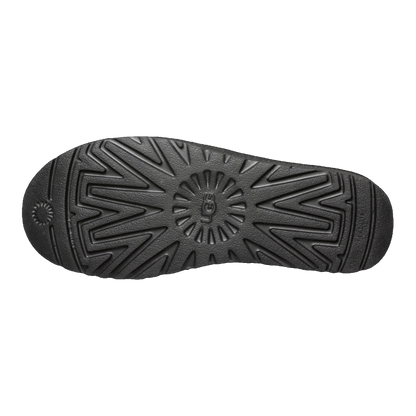 UGG Classic Mini Side Logo Boot Black White (W) Sohle