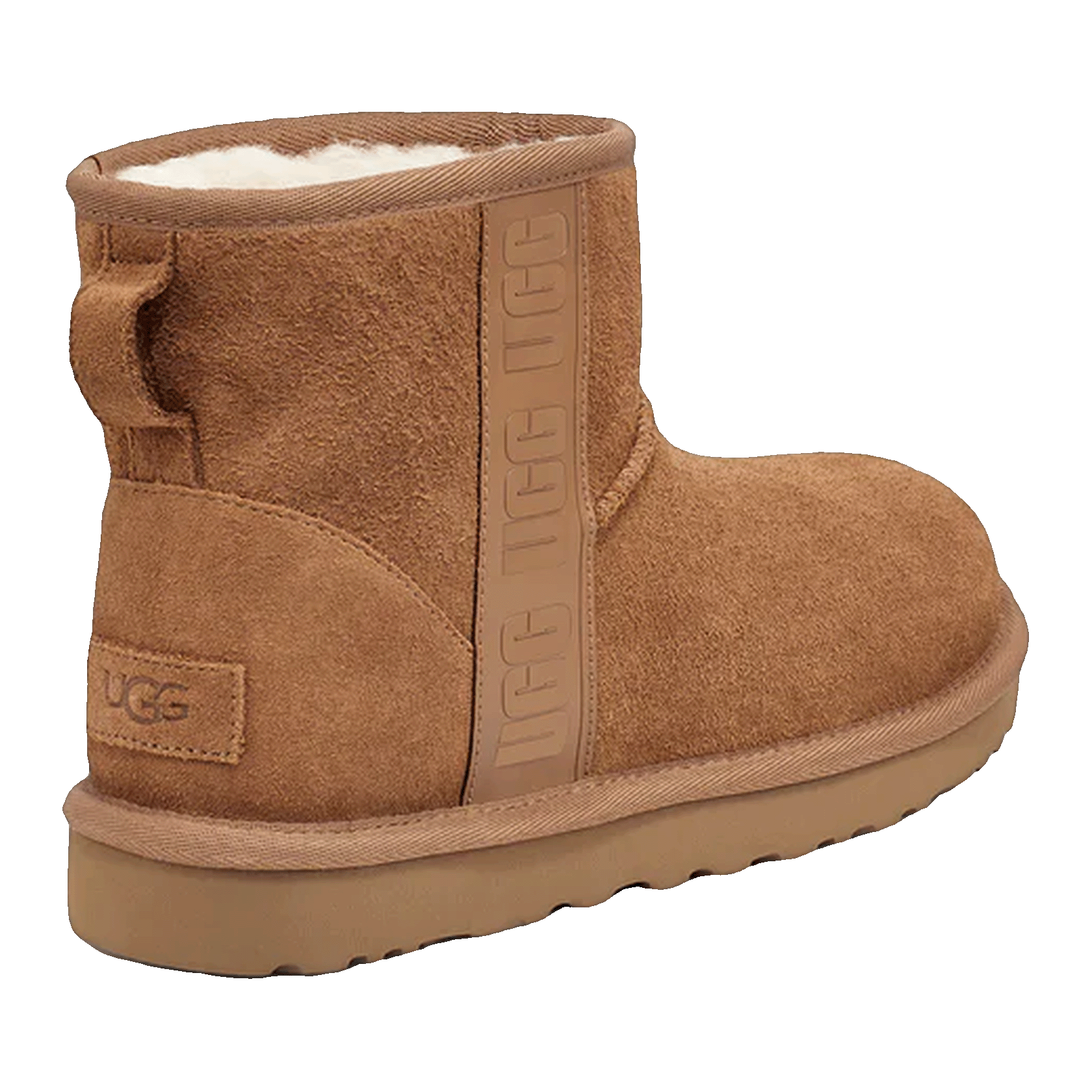 UGG Classic Mini Side Logo Boot Chestnut (W) Back