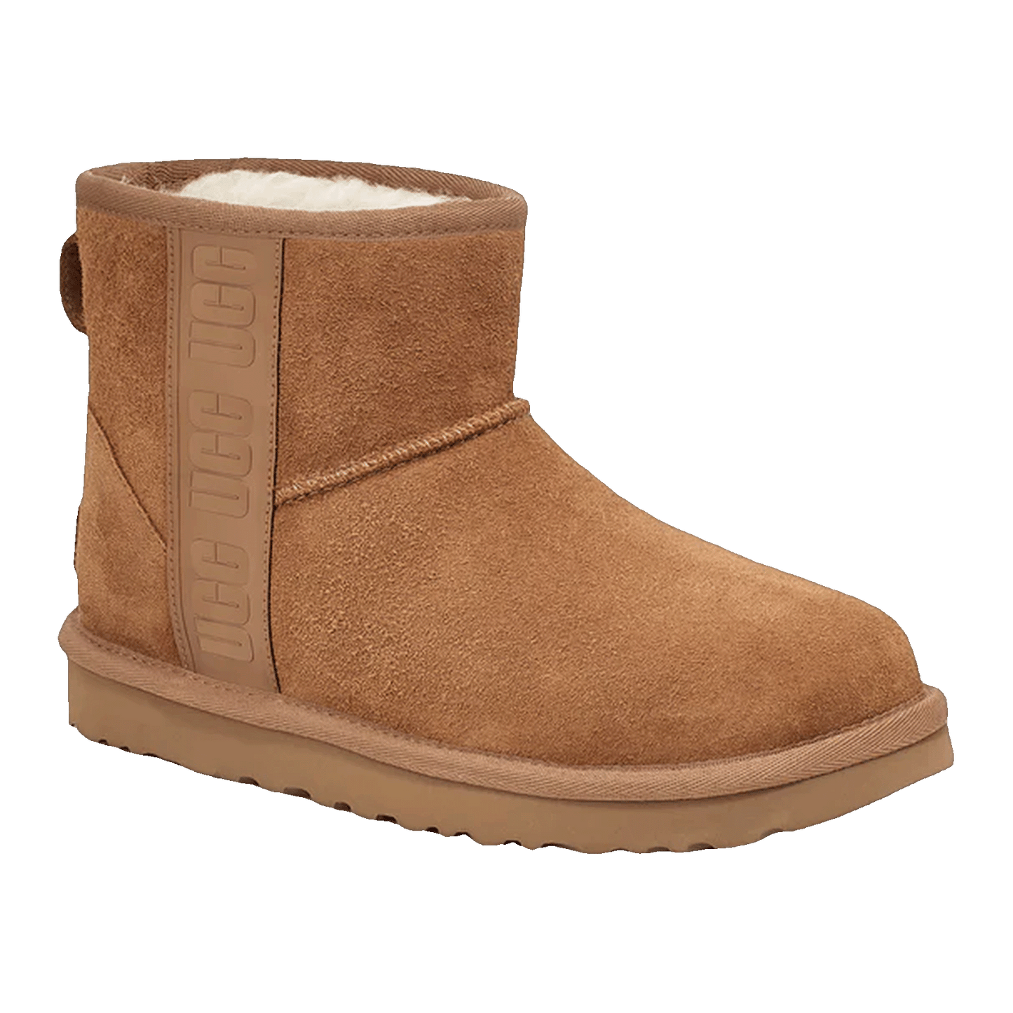 UGG Classic Mini Side Logo Boot Chestnut (W) Side