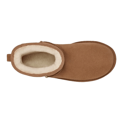 UGG Classic Mini Side Logo II Boot Chestnut (W) Oben