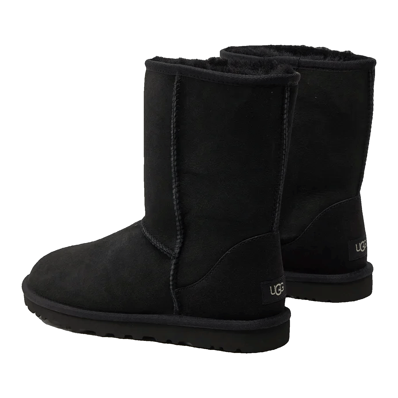 UGG Classic Short Boot Black Back