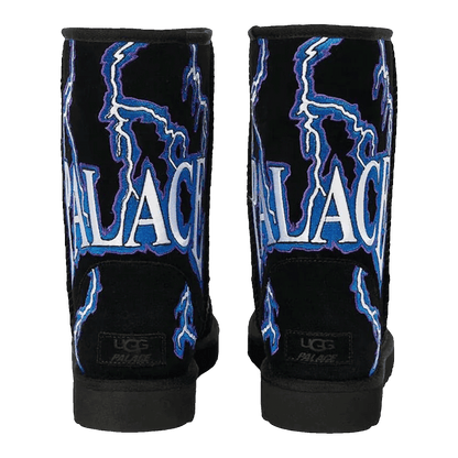 UGG Classic Short Boot Palace Lightning Black Back
