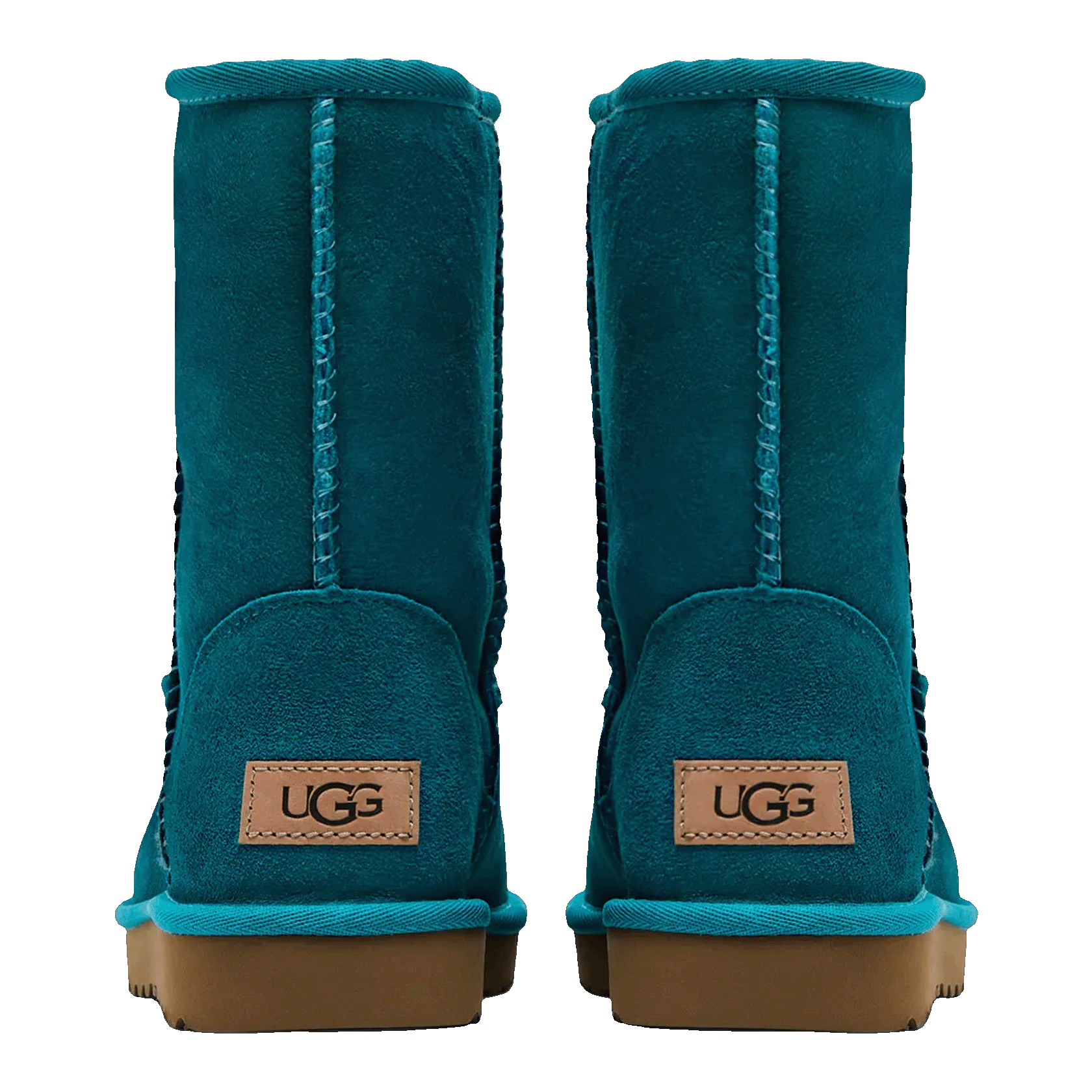 UGG Classic Short II Boot Aquatic Blue (W) Back