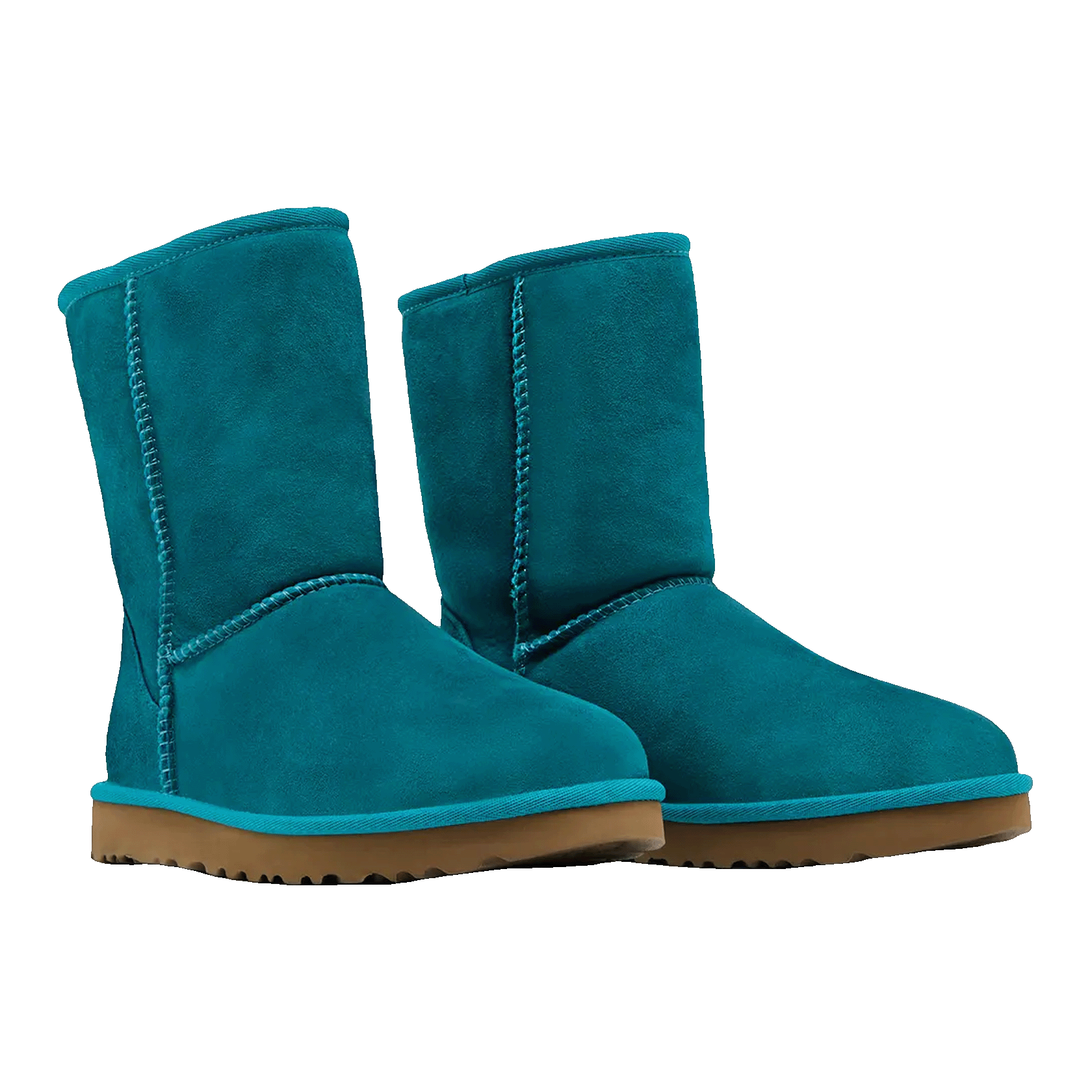 UGG Classic Short II Boot Aquatic Blue (W) Side