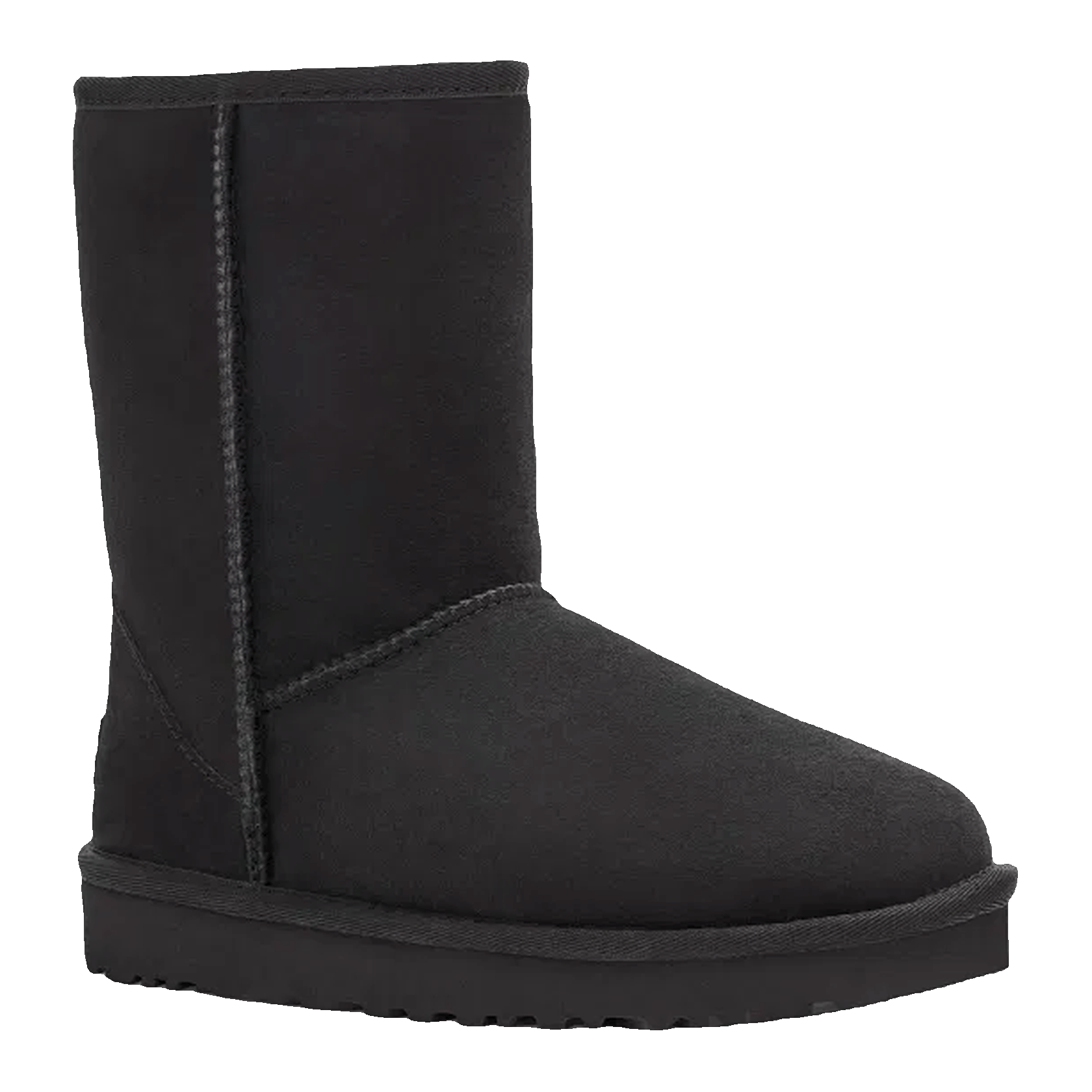 UGG Classic Short II Boot Black (W) Side