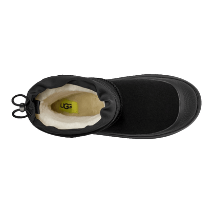 UGG Classic Short Weather Hybrid Boot Black Oben