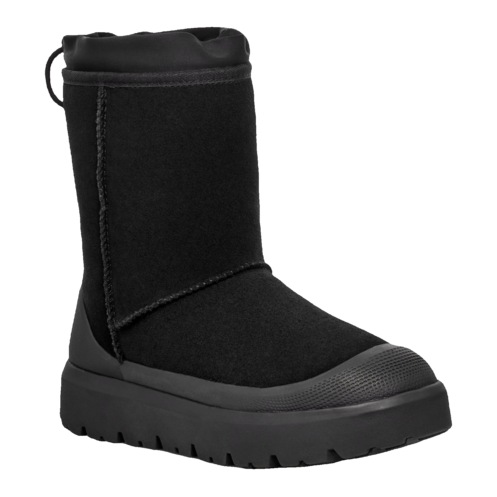 UGG Classic Short Weather Hybrid Boot Black Side