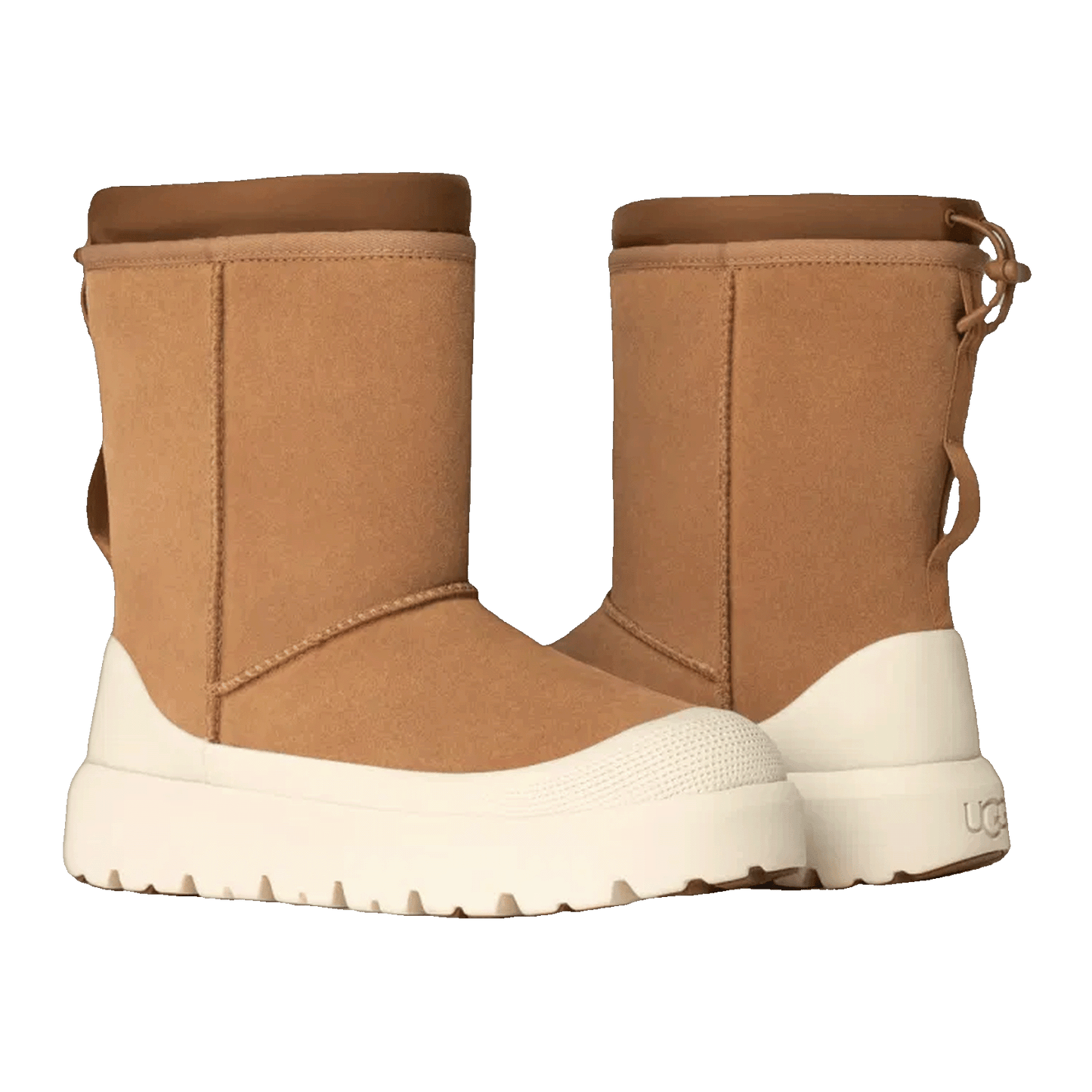 UGG Classic Short Weather Hybrid Boot Chestnut Whitecap Detail
