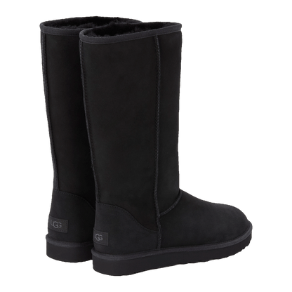 UGG Classic Tall II Boot Black (Kids) Back