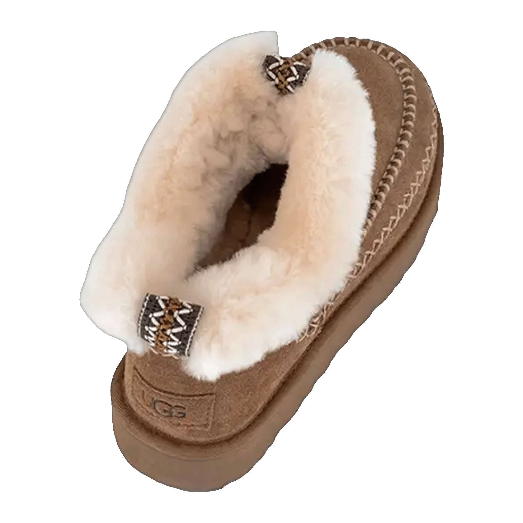 UGG Classic Ultra Mini Alpine Boot Chestnut (W) Back