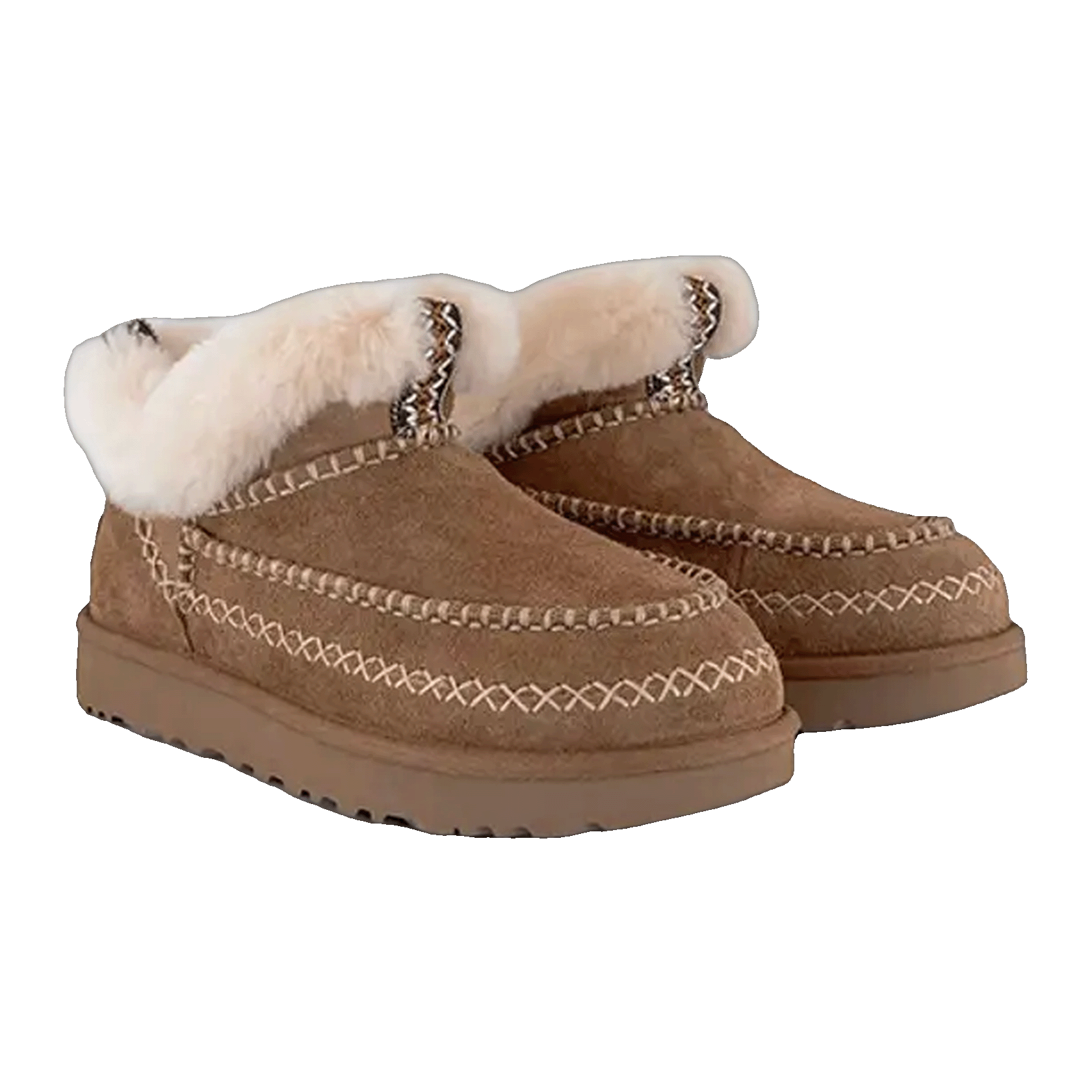 UGG Classic Ultra Mini Alpine Boot Chestnut (W) Side