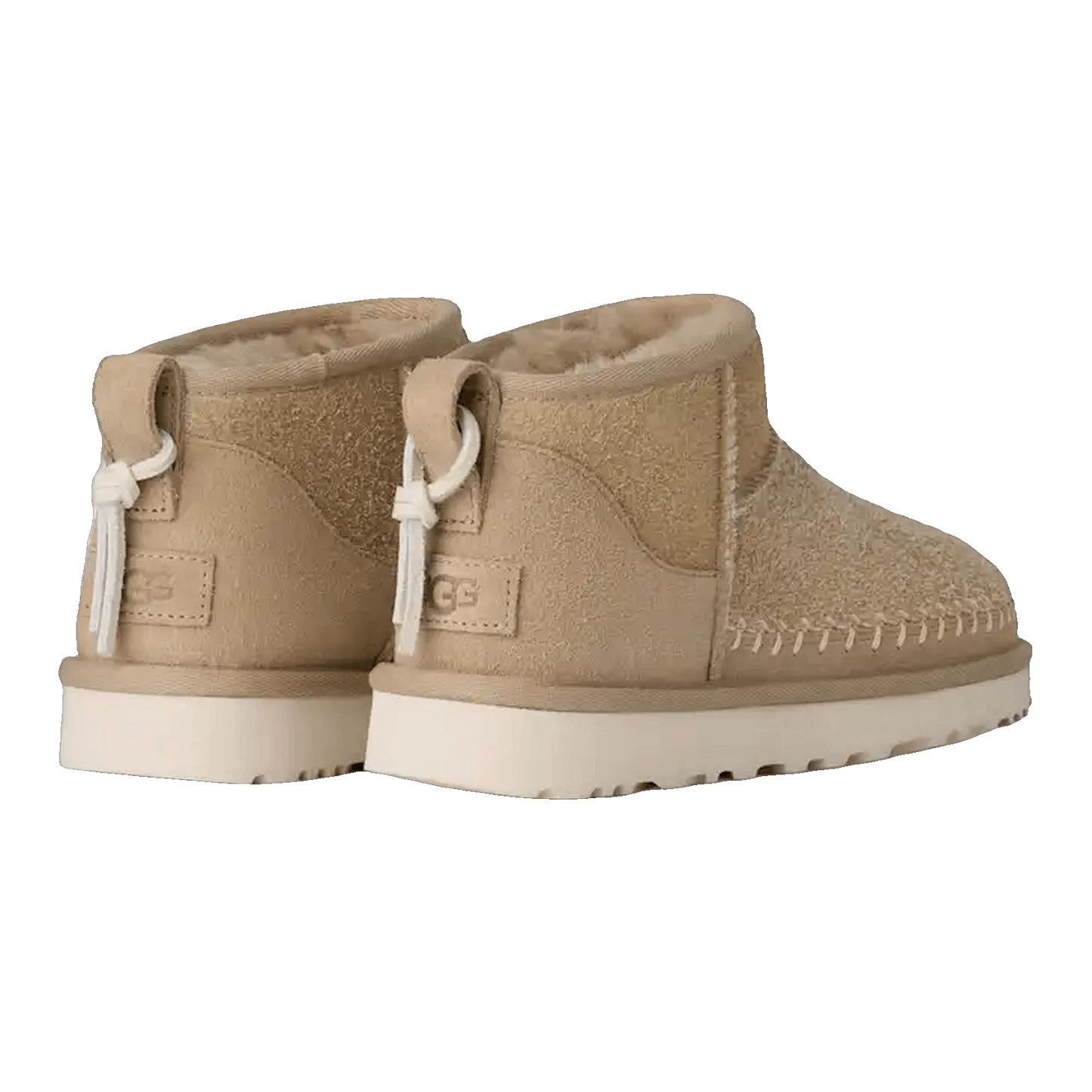 UGG Classic Ultra Mini Biarritz Boot Mustard Seed (W) Back