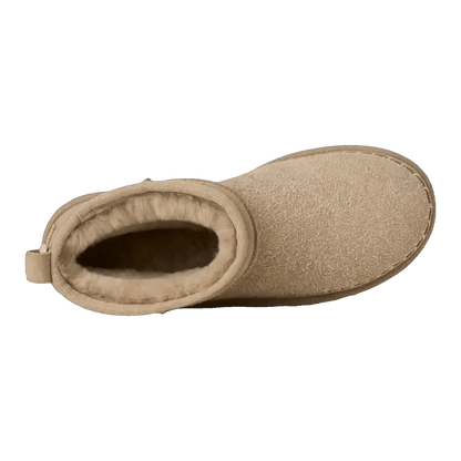 UGG Classic Ultra Mini Biarritz Boot Mustard Seed (W) Oben