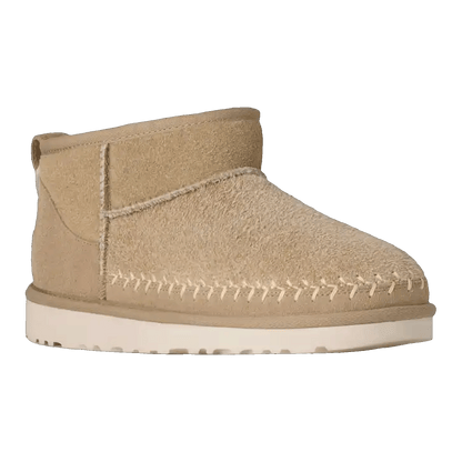 UGG Classic Ultra Mini Biarritz Boot Mustard Seed (W) Side