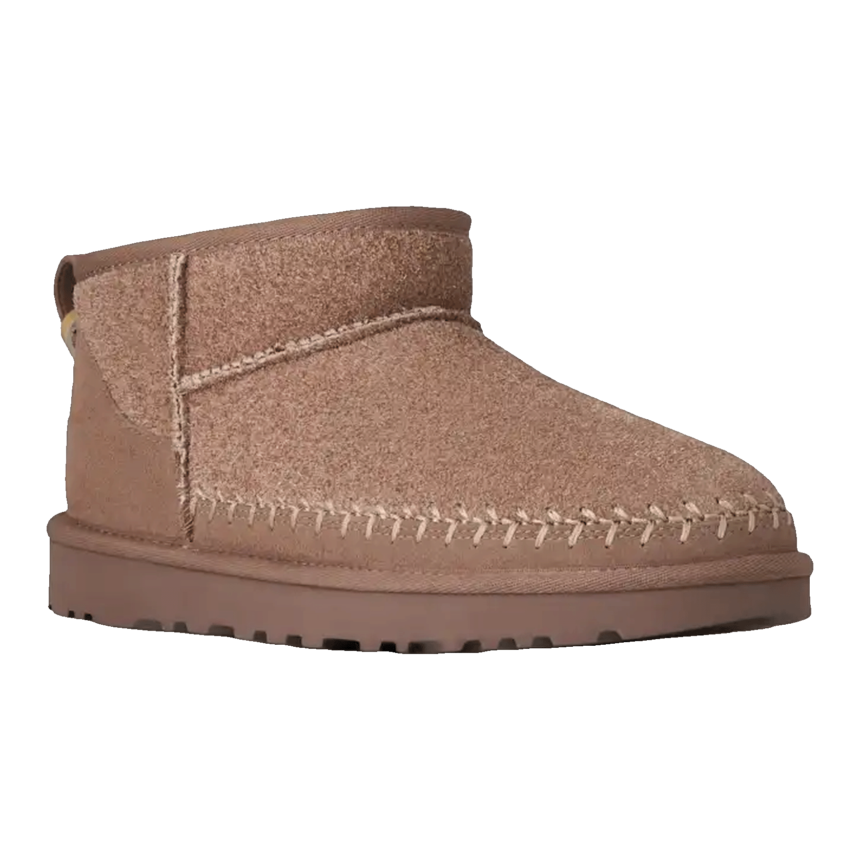 UGG Classic Ultra Mini Biarritz Boot Rocky Oak (W) Side