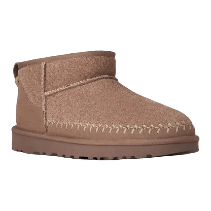 UGG Classic Ultra Mini Biarritz Boot Rocky Oak (W) Side