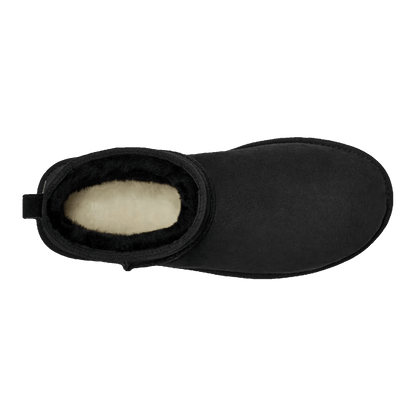 UGG Classic Ultra Mini Boot Black Oben