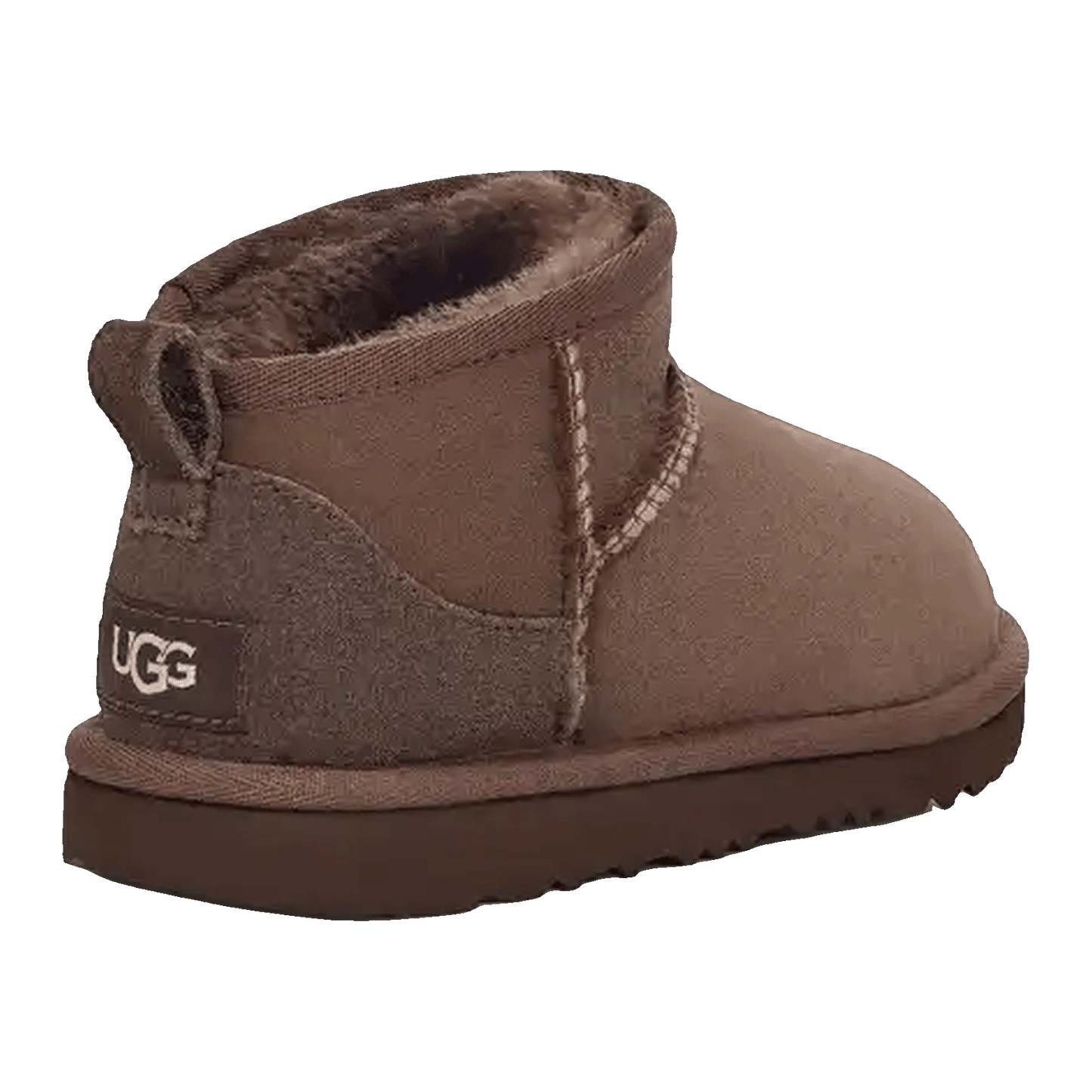 UGG Classic Ultra Mini Boot Burnt Cedar (Kids) Back