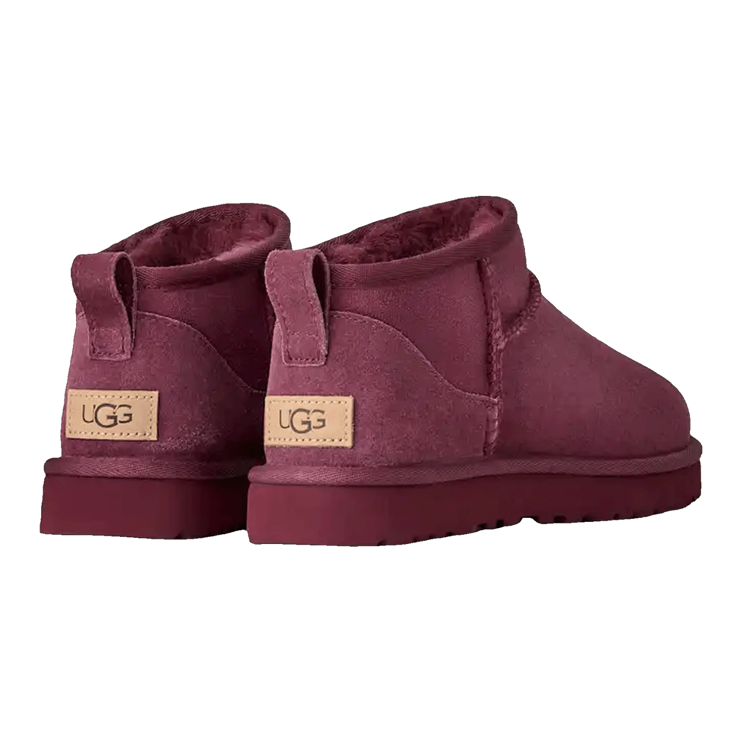 UGG Classic Ultra Mini Boot Burnt Magenta (W) Back