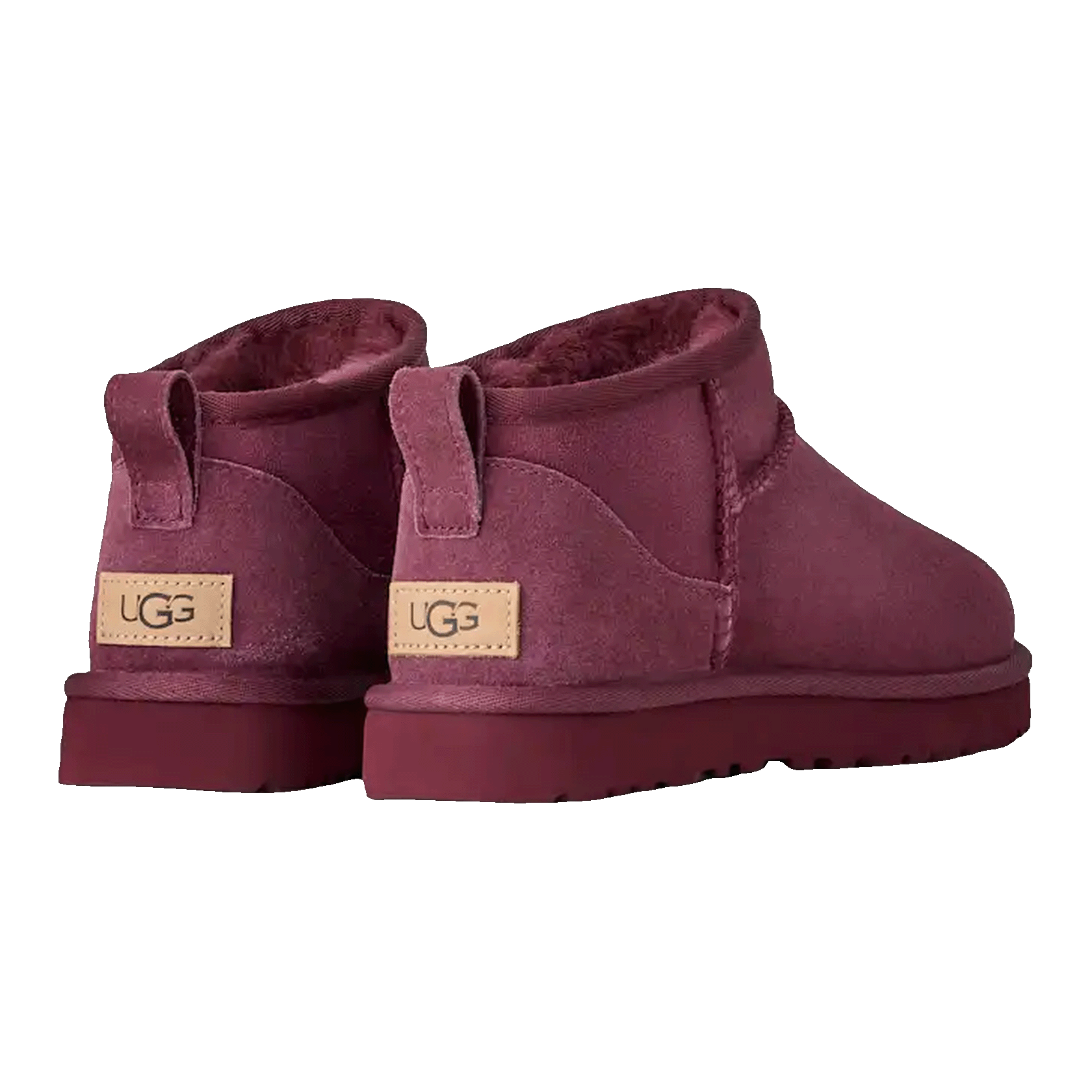 UGG Classic Ultra Mini Boot Burnt Magenta (W) Back