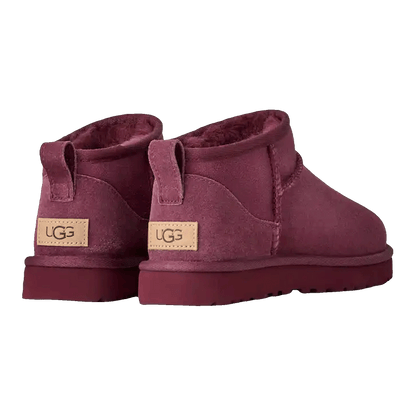 UGG Classic Ultra Mini Boot Burnt Magenta (W) Back