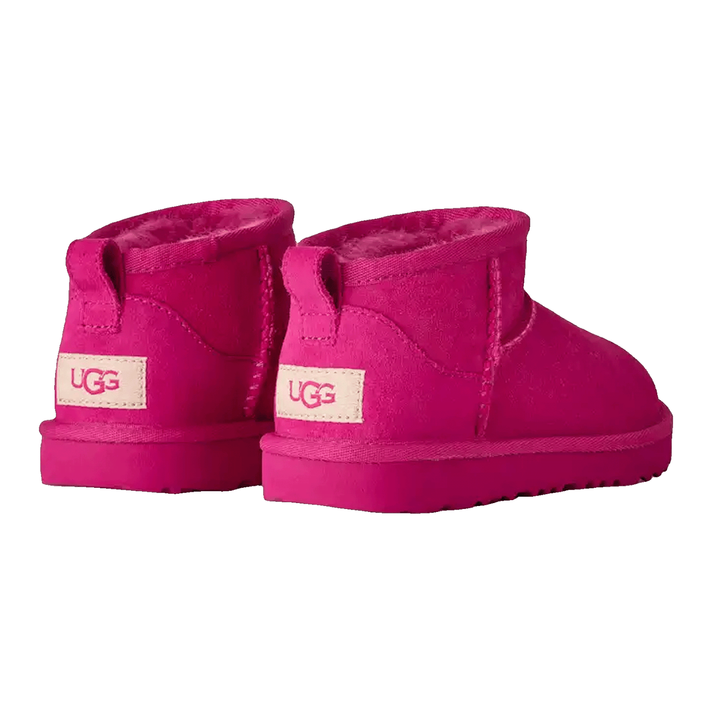 UGG Classic Ultra Mini Boot Dark Peony (W) Back