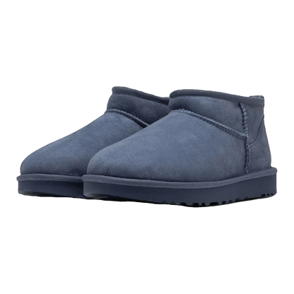 UGG Classic Ultra Mini Boot Desert Blue (W) Side
