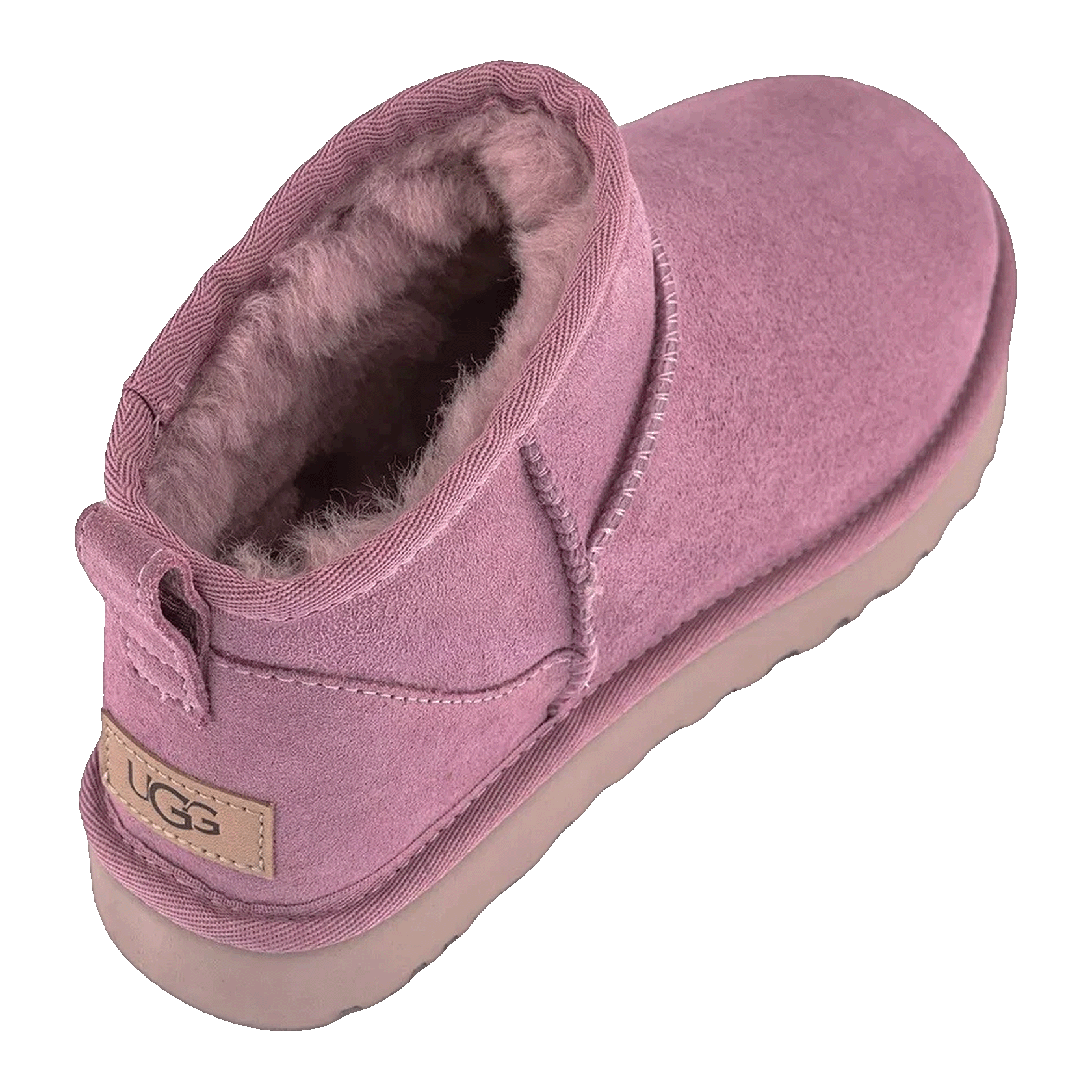 UGG Classic Ultra Mini Boot Dusty Orchid (W) Back