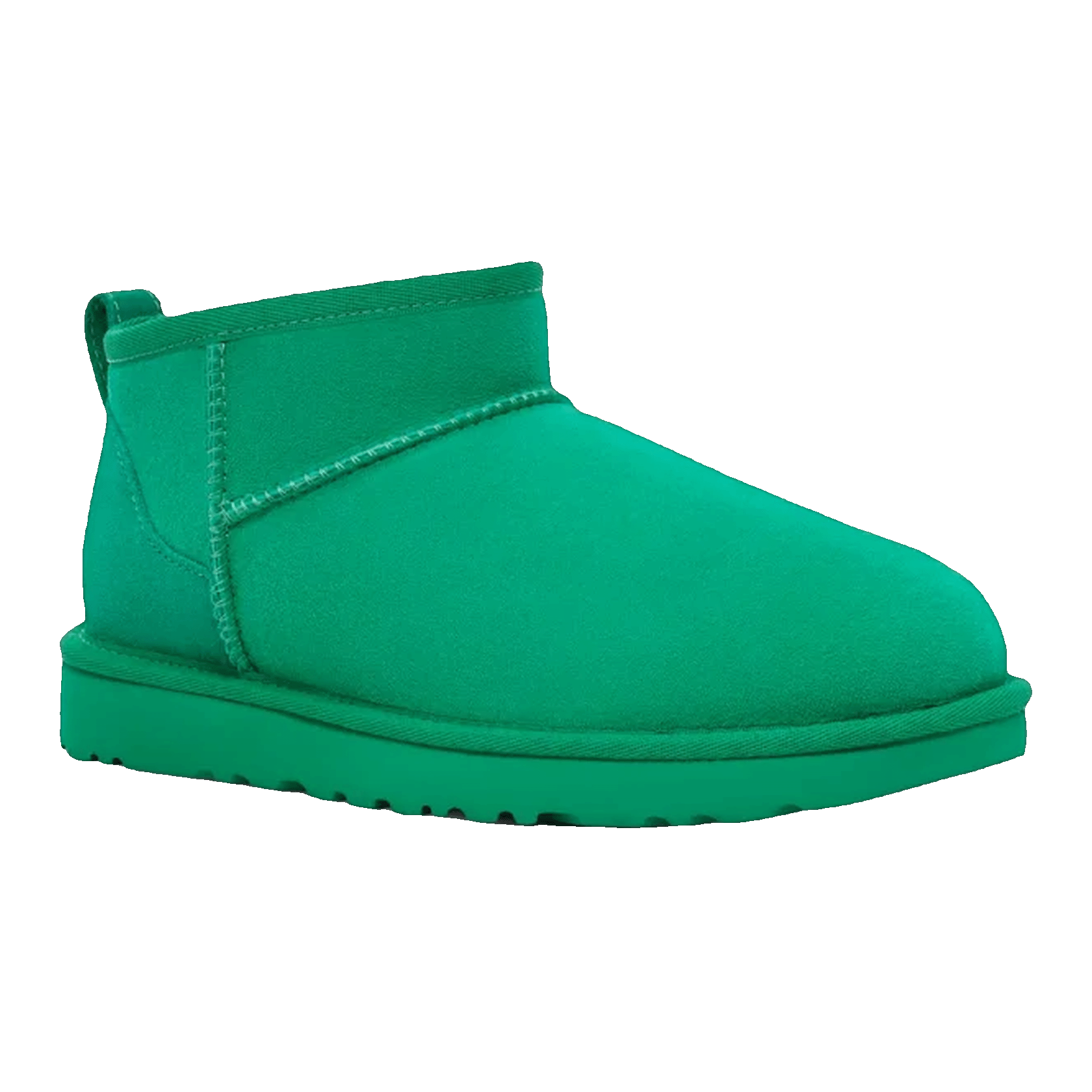 UGG Classic Ultra Mini Boot Emerald Green (W) Side