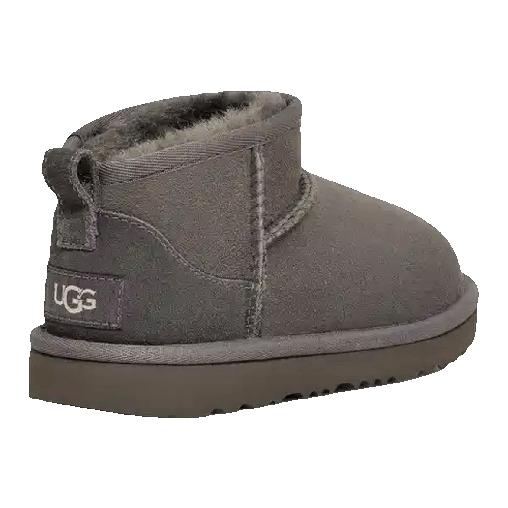 UGG Classic Ultra Mini Boot Grey (Kids) Back
