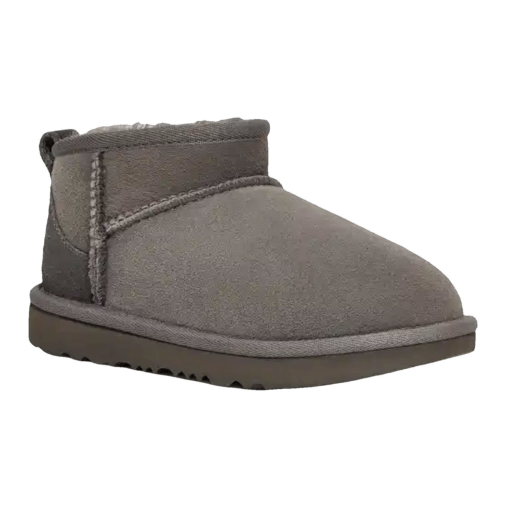 UGG Classic Ultra Mini Boot Grey (Kids) Side