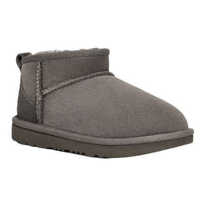 UGG Classic Ultra Mini Boot Grey (Kids) Side