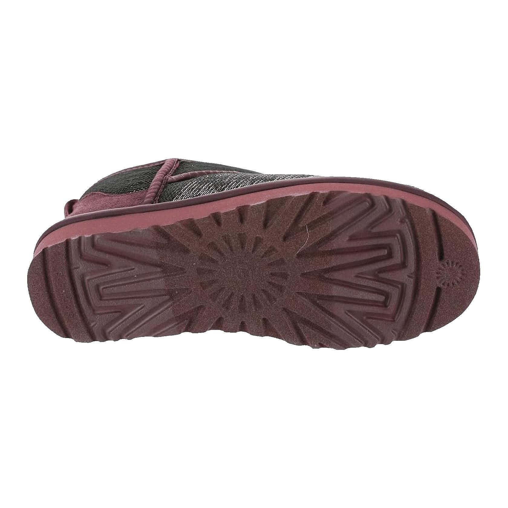 UGG Classic Ultra Mini Boot Mirror Ball Wild Grape (W) Sohle