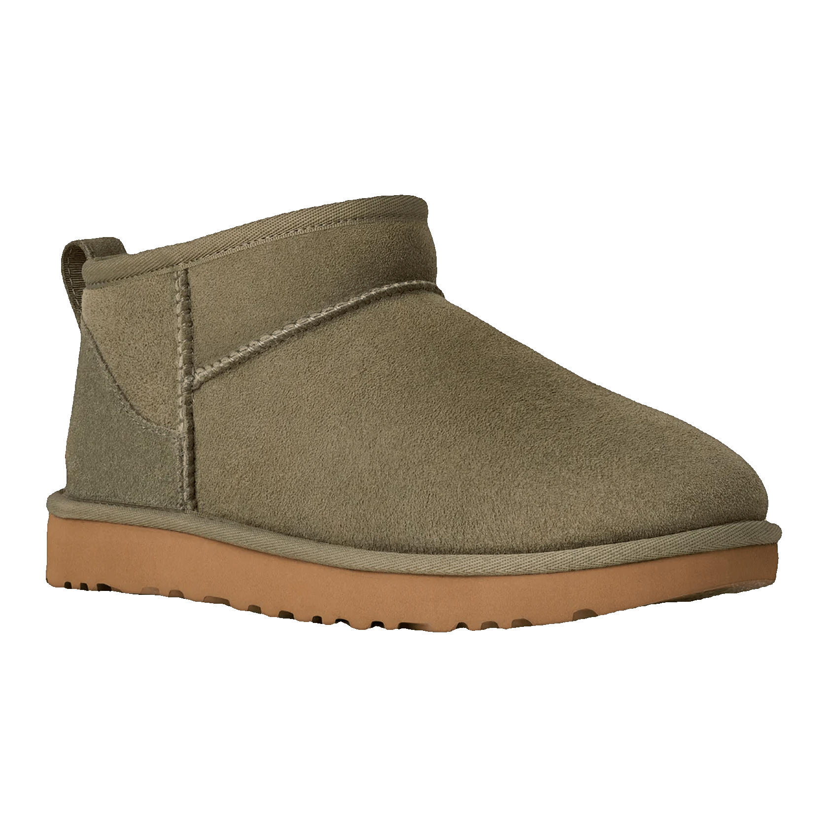 UGG Classic Ultra Mini Boot Moss Green Amphora (W) Side